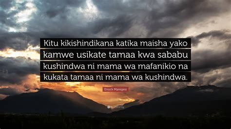 Kitu Kikishindikana Katika Maisha Yako Kamwe Usikate Tamaa Kwa Sababu