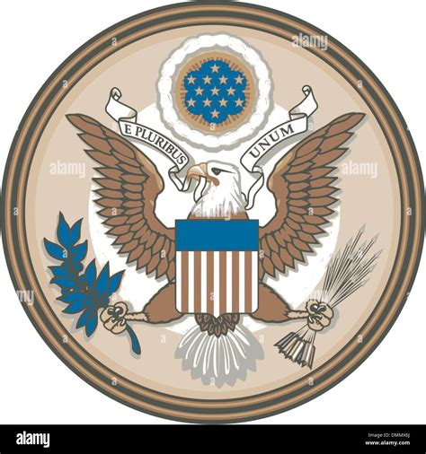 Great Seal Of The United States Vector Hi Res Stock Photography And