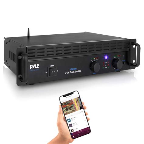 Buy Professional Audio Bluetooth Power Amplifier 2 Channel Rack