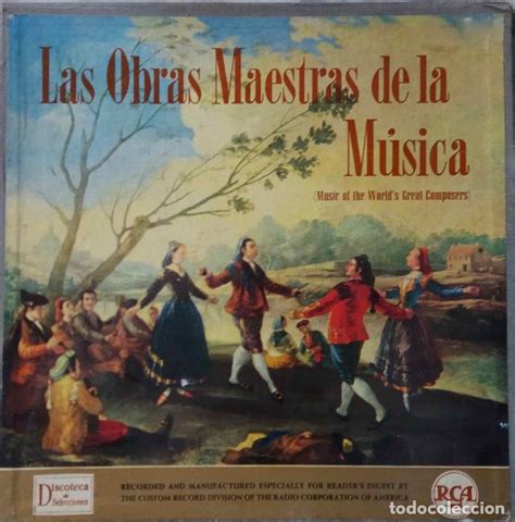 Las Obras Maestras De La Música Bach Mozart L Comprar Discos Lp