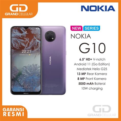 Jual NOKIA G10 3GB RAM 32GB ROM Garansi Resmi Indonesia Shopee Indonesia