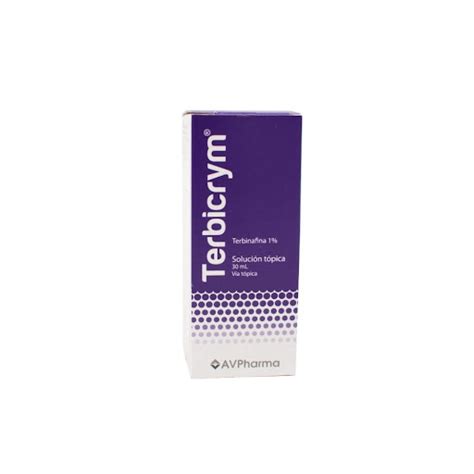 Terbicrym 1 30ml solución tópica Terbinafina Avpharma