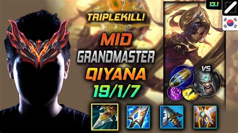 Grandmaster Qiyana Mid Vs Tryndamere Kr