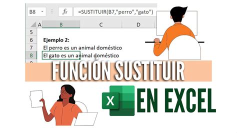 FUNCIÒN SUSTITUIR EN EXCEL YouTube