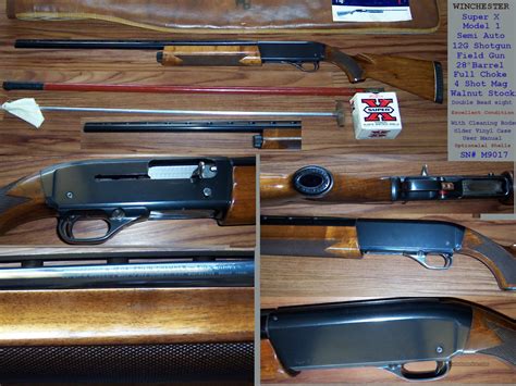 Classic Winchester Super X Model 1 Semi Auto Fi For Sale