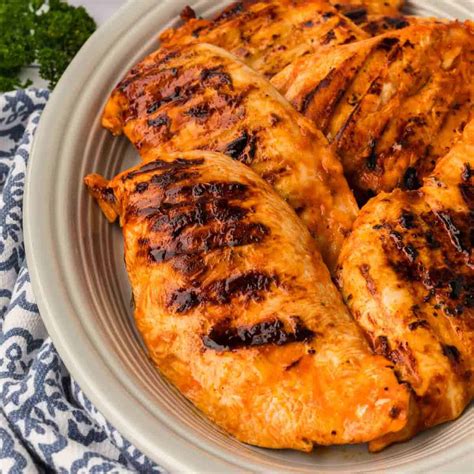 Grilled Buffalo Chicken Recipe Only 3 Ingredients