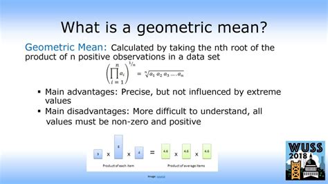 Geometric Mean Formula Example