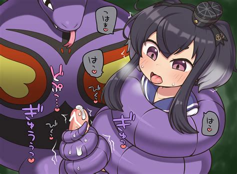 Tokitsukaze And Arbok Kantai Collection And 1 More Drawn By Rantana