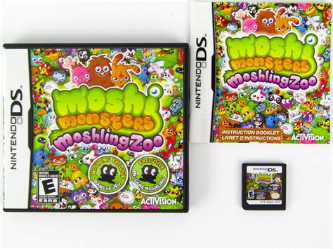 Moshi Monsters Moshling Zoo Nintendo Ds Retromtl