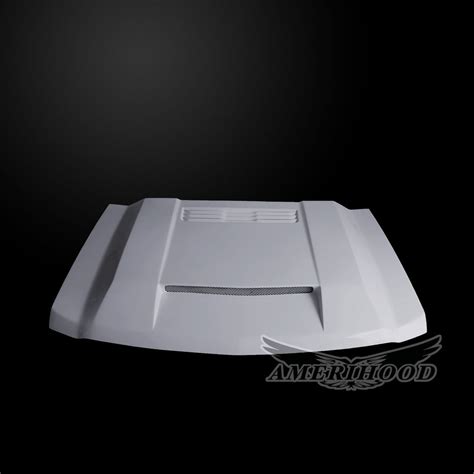 Amerihood Cs14ahbftfhw Amerihood Chevrolet Silverado 1500 Bft Style Functional Ram Air Hood