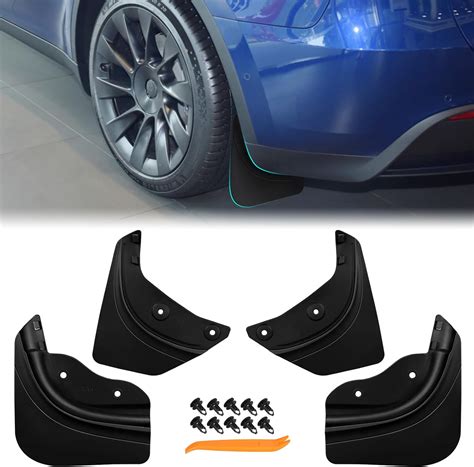 Amazon Mud Flaps For Tesla Model Y Mud Guard Flaps For Model Y