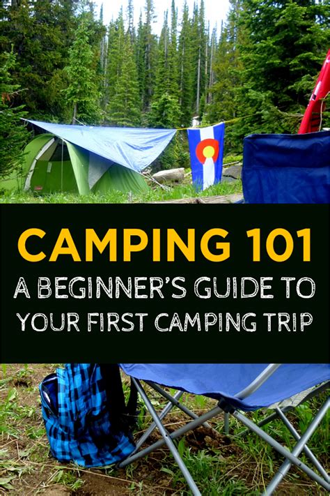 Camping 101 A Beginner S Guide To Camping Camping For Beginners Camping 101 Camping Guide