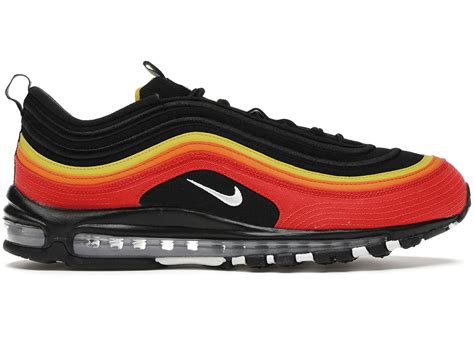 Nike Air Max 97 Black Chile Red Magma Orange - CT4525-001