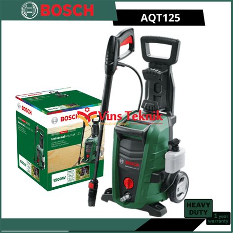 Jual Mesin Cuci Mobil High Pressure Jet Cleaner Aqt125 Bosch Universal