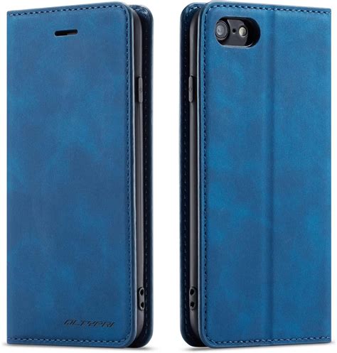 QLTYPRI Case For IPhone 7 8 SE 2020 SE 2022 5G Premium PU Leather