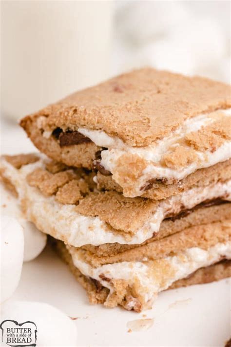 BAKED S MORES BARS Butter With A Side Of Bread