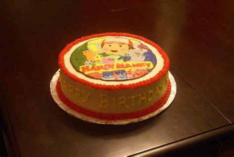 Handy Manny Birthday Cake Cakecentral