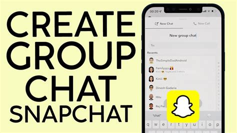 How To Create A Group Chat On Snapchat 2022 YouTube