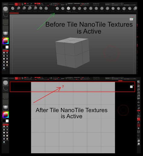 Using Nanotile Textures Plugin Disables My Insert Brush Menus