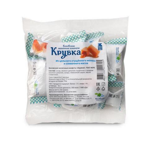 Конфеты Бековские Молочные 250г - купить с доставкой по выгодным ценам ...