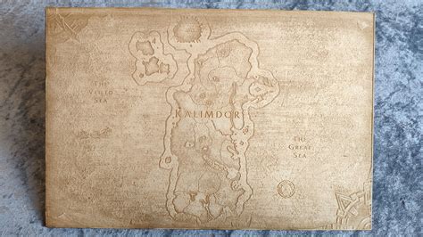 Kalimdor map from world of warcraft – Artofit