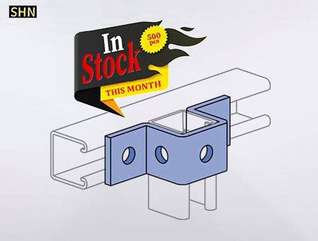 Unistrut U Shaped Strut Channel Fittings Bracket Sshn