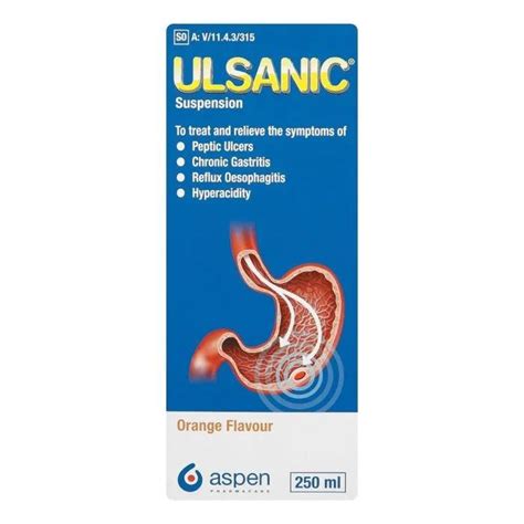 Ulsanic Suspension 250ml Orange Med365