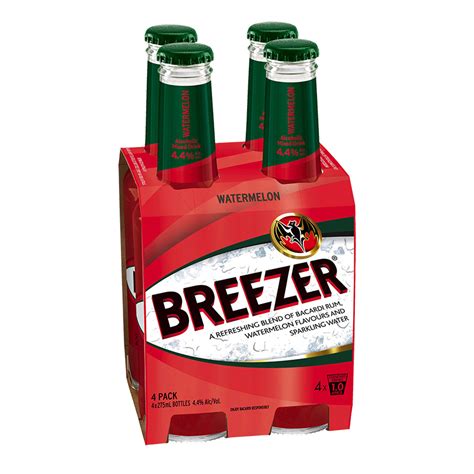 Bacardi Breezer Watermelon 4vol 4x275ml Balaskas