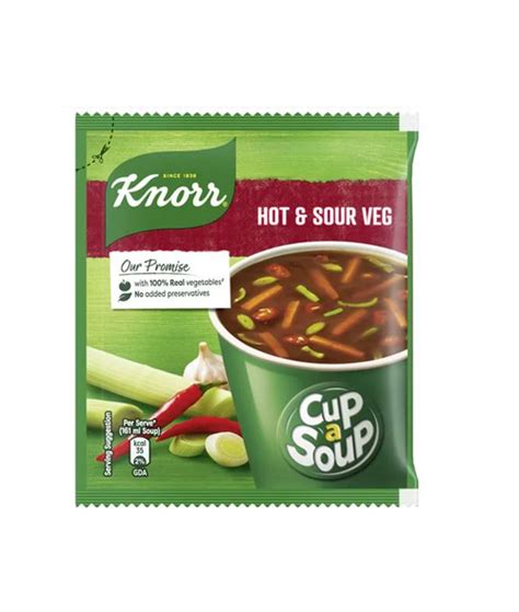 Knorr Cup A Soup Hot Sour Veg 10 5 G GET 25 OFF Daily Growcer