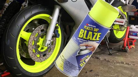 Plasti Dip Motorcycle Wheels Youtube