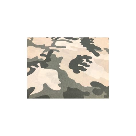 Tissu En Coton Motif Camouflage Militaire