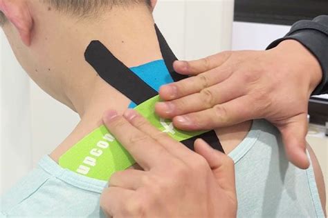 How To Use Kinesiology Tape For Neck Aupcon Official Website