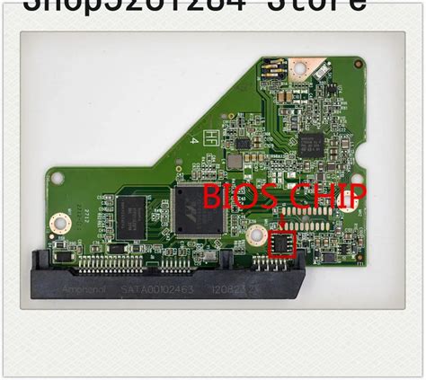 PCB Logic Board 2060 771824 006 REV A สำหรบ WD 3 5 SATA ซอมแซมฮารดไ