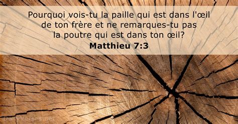 30 Juillet 2023 Verset Biblique Du Jour Matthieu 7 3 DailyVerses Net