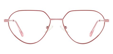 Anastasia Geometric Prescription Glasses Red Women S Eyeglasses Payne Glasses