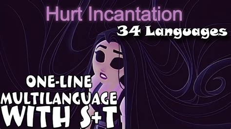 Tangled The Series Hurt Incantation One Line Multilanguage With S