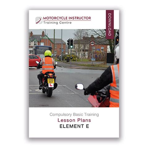 Cbt Lesson Plans Motorcycle Instructor Training Centre