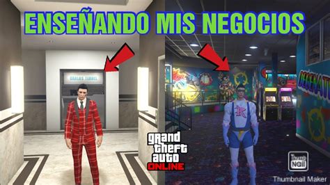 Enseñando mis MEJORES NEGOCIOS Gta 5 Online YouTube