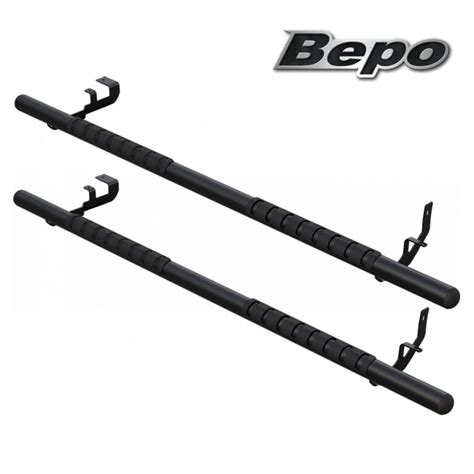 Estribos Slim Bepo Negros Para Strada Endurance Accesorios Jorge