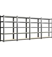 Amazon.com: PrimeZone 36" W x 16" D x 71" H Garage Storage Shelves, 5 ...