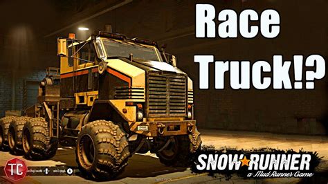 Snowrunner Derry Longhorn Race Truck Youtube