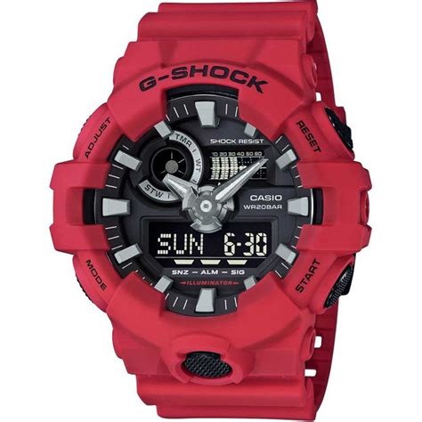 Casio G Shock Men S Red Alarm Chronograph Watch Watches From Francis