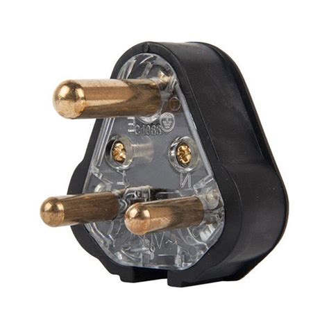 Plug Top 16amp 3 Pin Rubber Black Alberton Hardware Online Store