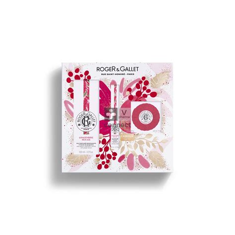 Roger Gallet Coffret Gingembre Rouge Edt 100 Ml Edt 10 Ml Savon