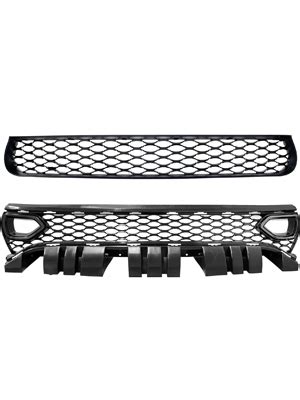 Amazon MATMACRO Front Upper Lower Grille Compatible For Dodge