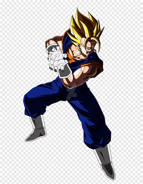 Troncos Goku Gotenks Vegeta Goku Desenho Animado Troncos Personagem