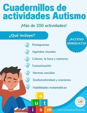 Cuadernillos de actividades para niños con Autismo en PDF