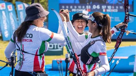 Equipo Femenil De Tiro Con Arco De M Xico Consigue Boleto A Juegos