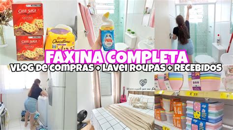 Faxina Completa Lavei Muita Roupa Faxina No Banheiro Estava Um