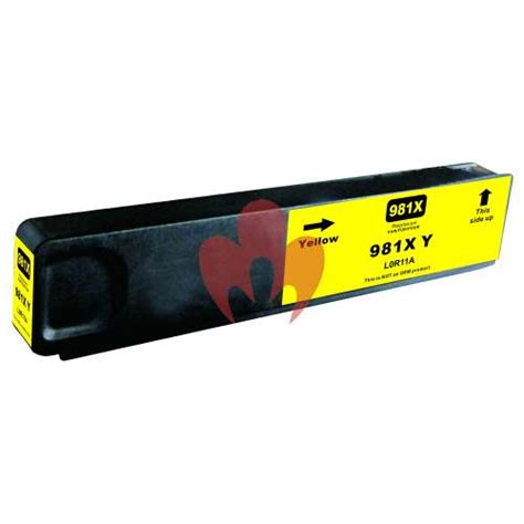 Hp 981x Ink Cartridge X 1 Yellow L0r11a Compatible Ink Cartridges